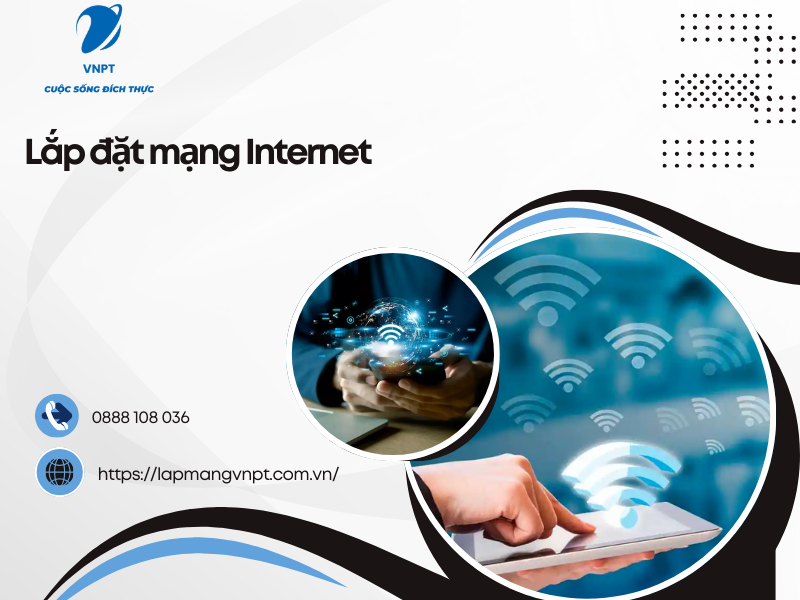 Lắp đặt mạng Internet
