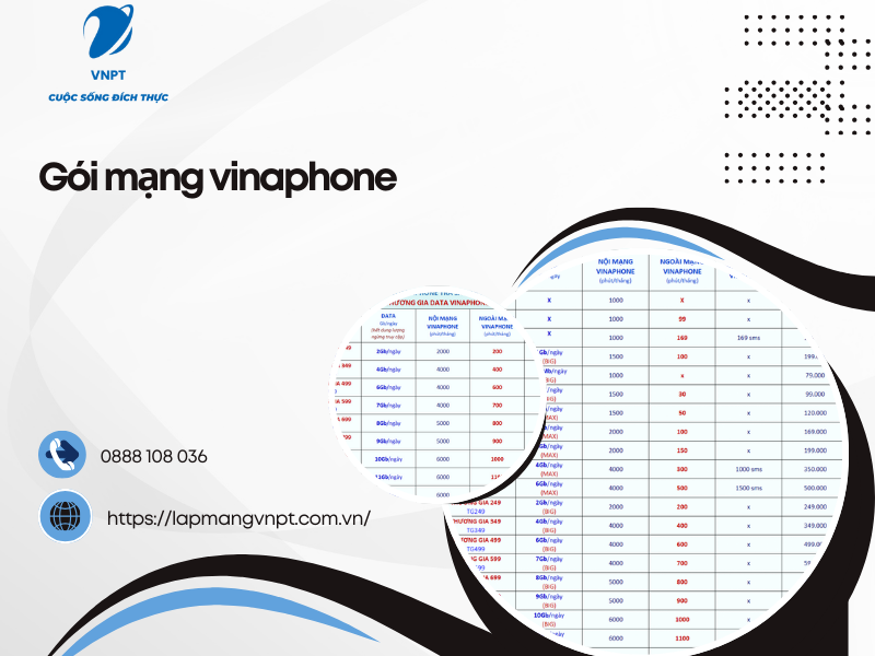 gói mạng vinaphone