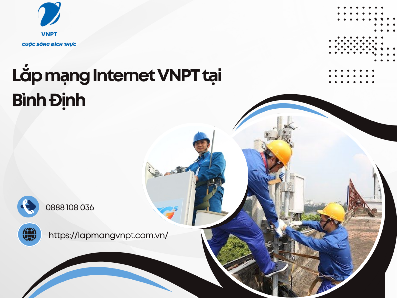 Lắp mạng Internet VNPT tại Bình Định
