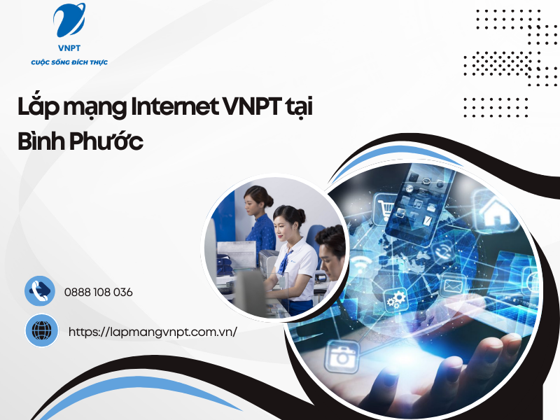 Lắp mạng Internet VNPT tại Bình Phước