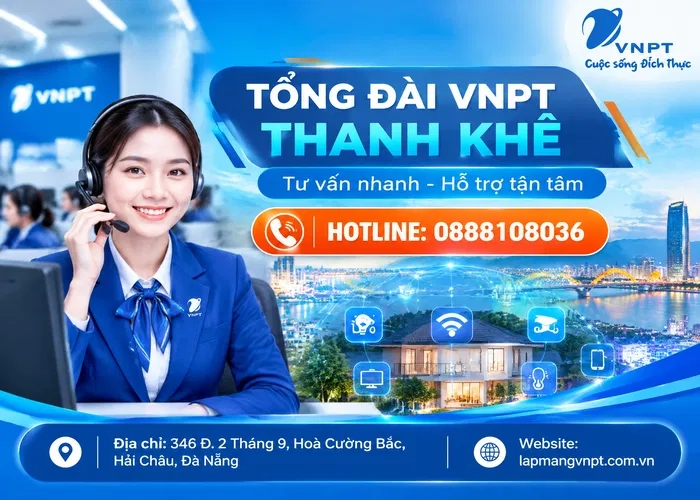 Tổng đài VNPT Thanh Khê