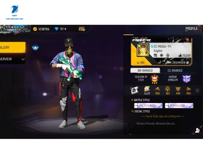 tặng Acc Free Fire Miễn Phí (1)