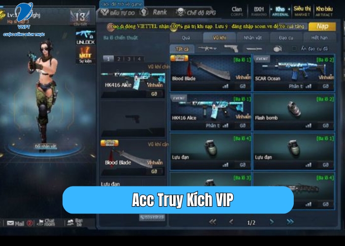 Acc Truy Kích VIP (1)